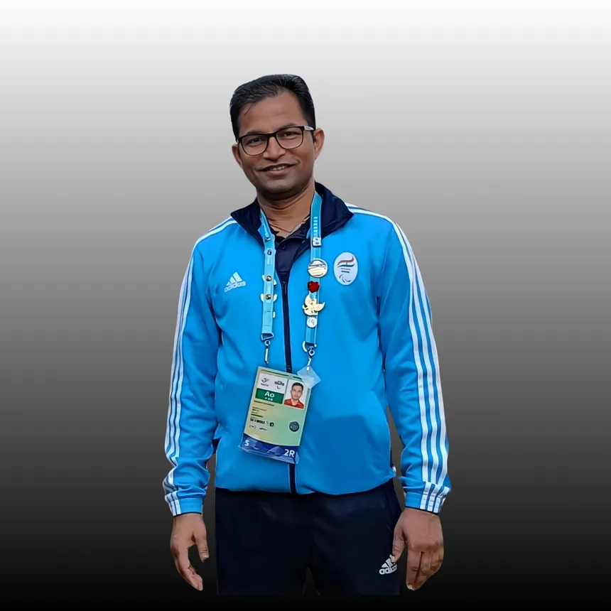 Aashish Kusswaha, founder and lead sports therapist