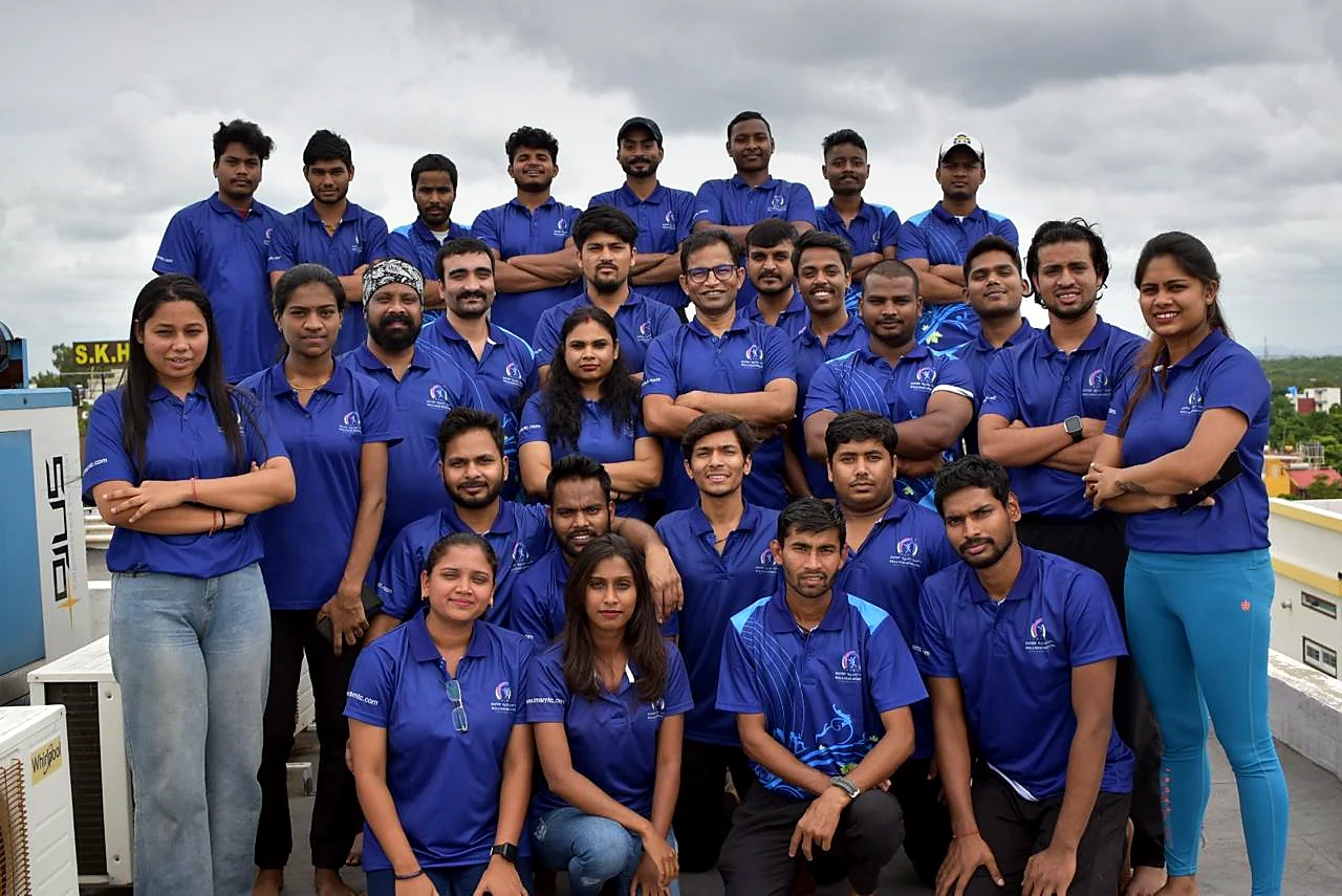 The Wellness Sports Inc team outside the Bengaluru clinic